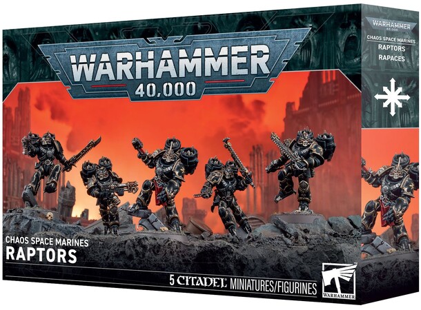 Chaos Space Marines Raptors Warhammer 40K 