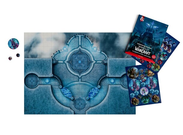 D&D World of Warcraft Map Pack Icecrown Citadel Adventure 