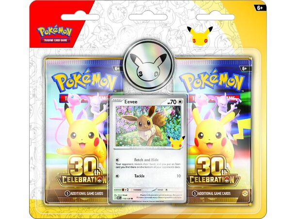 Pokemon 30th Celebration 2-Pack Blister 