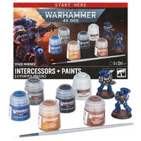 Space Marines Intercessors + Paints Warhammer 40K