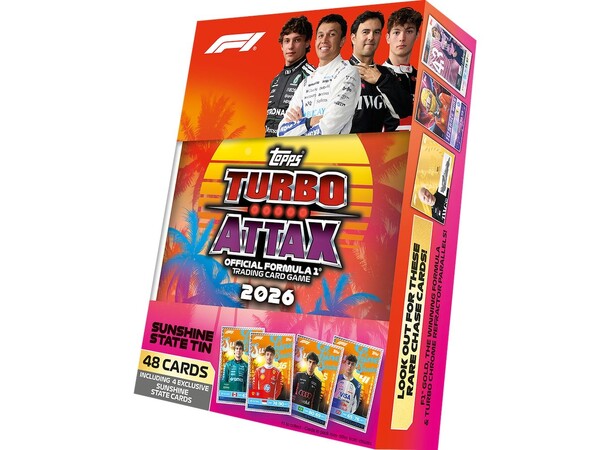 Turbo Attax 2026 Mega Tin #2 RØD - Topps Formula 1 
