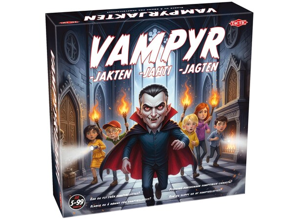 Vampyrjagten Brætspil Dansk udgave 