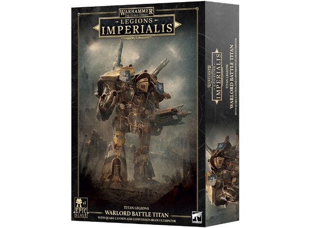 Titan Legions Warlord Titan Quake Cannon The Horus Heresy - Legions Imperialis 