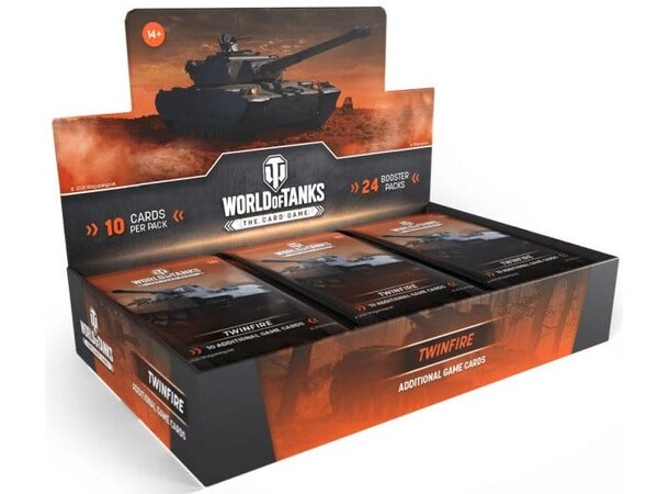 World of Tanks TCG Twinfire Display 