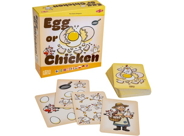 Egg or Chicken Brætspil Dansk udgave 