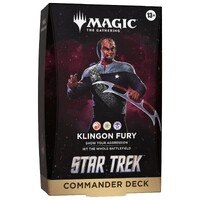Magic Star Trek Commander Deck #3 Klingon Fury