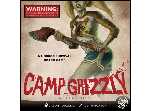 Camp Grizzly Second Edition Brætspil 