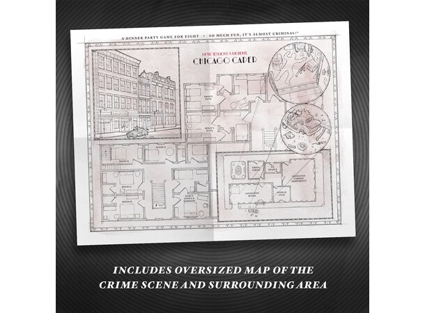How to Host a Murder Brætspil Chicago Caper 