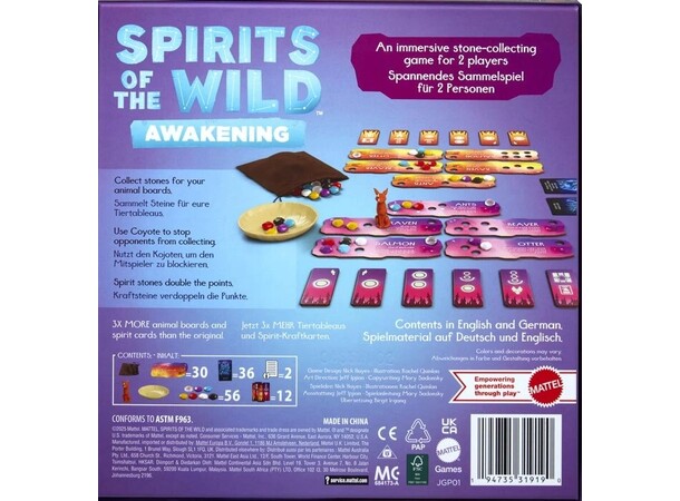 Spirits of the Wild Awakening Brætspil 