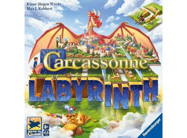 Carcassonne Labyrinth Brætspil 