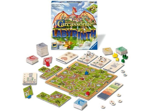 Carcassonne Labyrinth Brætspil 
