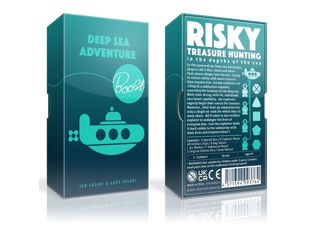 Deep Sea Adventure Boost Brætspil Dansk udgave 