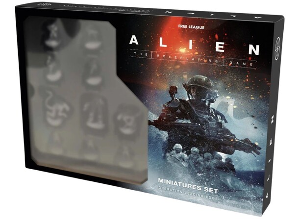Alien RPG Operation Leading Edge Minis Miniature Set 