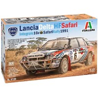 Lancia Delta Integrale Safari Italeri 1:12 Byggesæt
