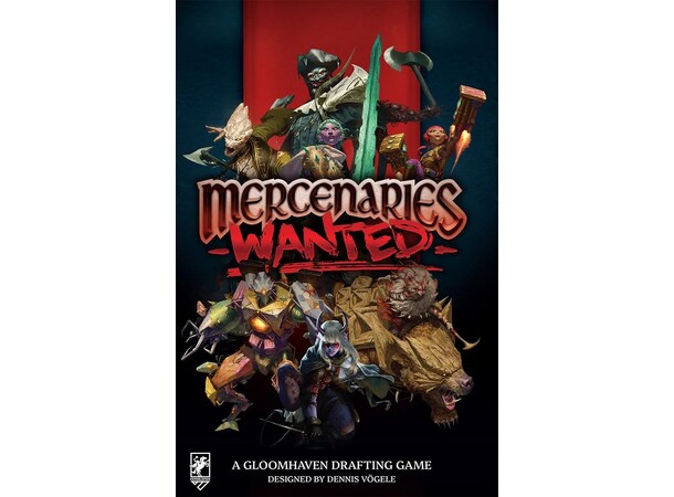Mercenaries Wanted Kortspil A Gloomhaven Drafting Game 