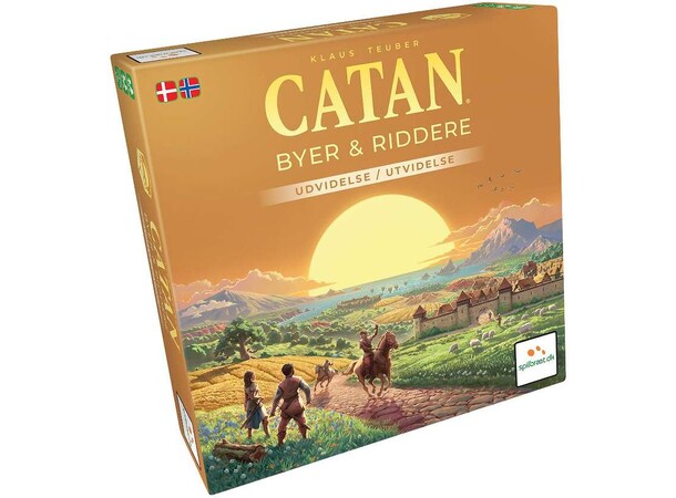 Catan  Expansion - Byer & Riddere 3-4 Dansk udgave 