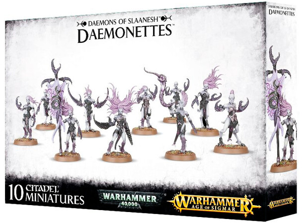 Hedonitter af Slaanesh Daemonetter Warhammer Age of Sigmar 