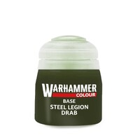 Warhammer Colour Base Steel Legion Drab Tidligere Citadel Colour