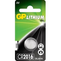 Minicelle-batteri CR 2016 GP 