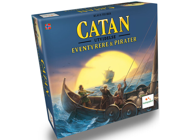 Catan Eventyrere & Pirater 2-4 - NORSK 