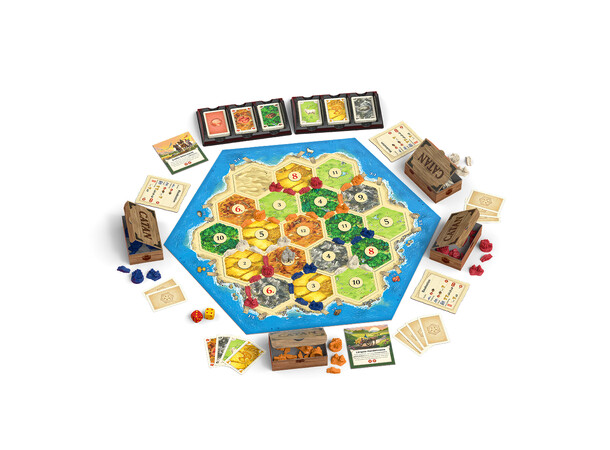 Catan Grundspil - NORSK 