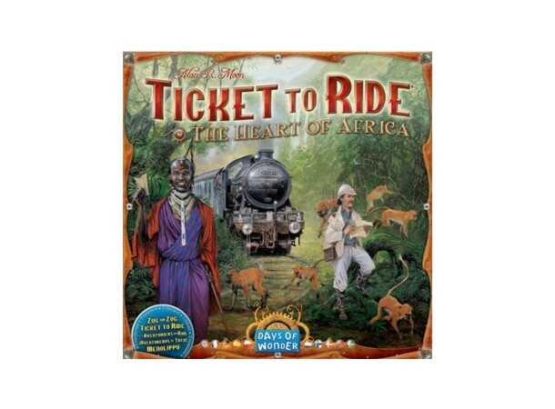 Ticket to Ride Map Coll 3 Heart Africa Map Collection Volume 3 