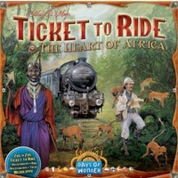 Ticket to Ride Map Coll 3 Heart Africa Map Collection Volume 3