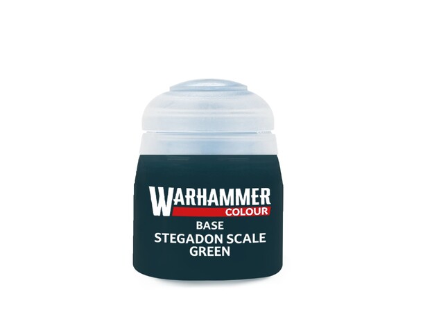 Warhammer Colour Base Stegadon Scale Green - Tidligere Citadel Colour 