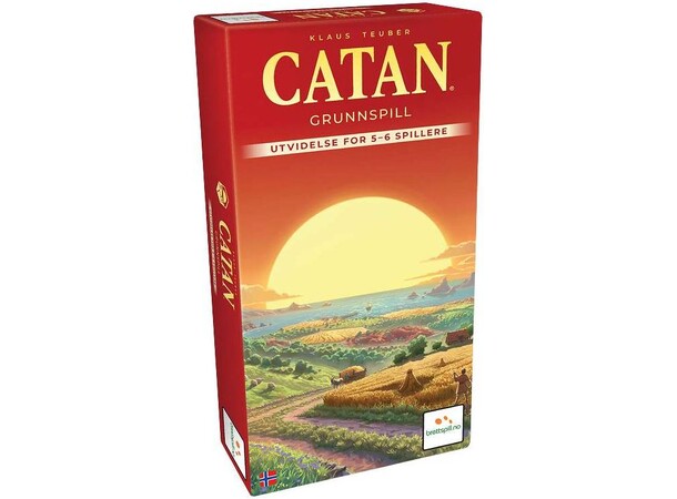 Catan Expansion Grundspil 5-6 - NORSK 