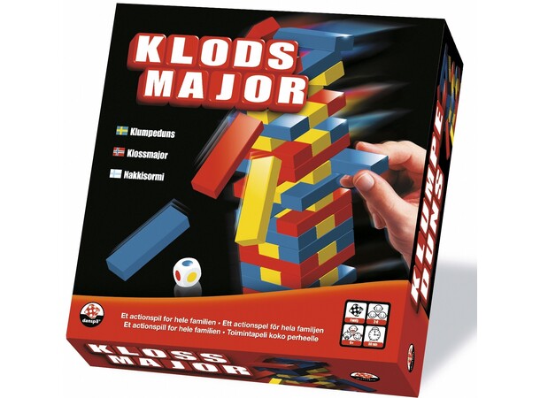 Klodsmajor Brætspil Dansk udgave 