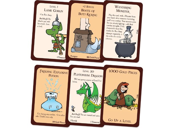 Munchkin Deluxe Startpakke Brætspil Specialudgave af Kortspillet med bræt++ 