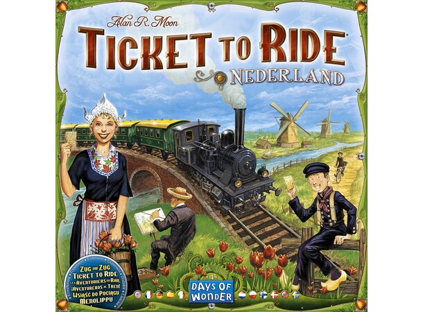 Ticket to Ride Map Coll 4 Holland Map Collection Volume 4 