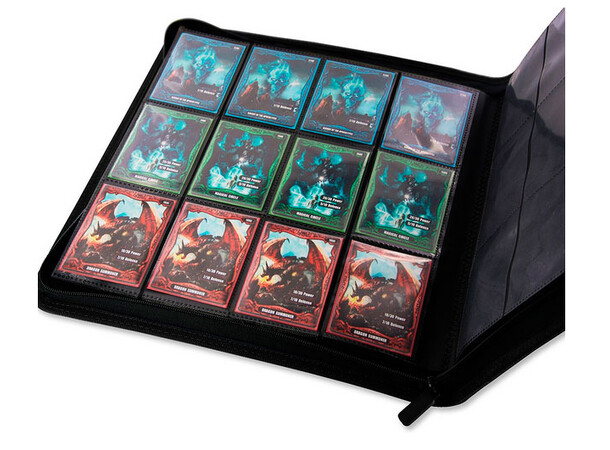 Zipfolio Xenoskin 24-Pocket Sort Ultimate Guard - Til 480 kort - Quadrow 