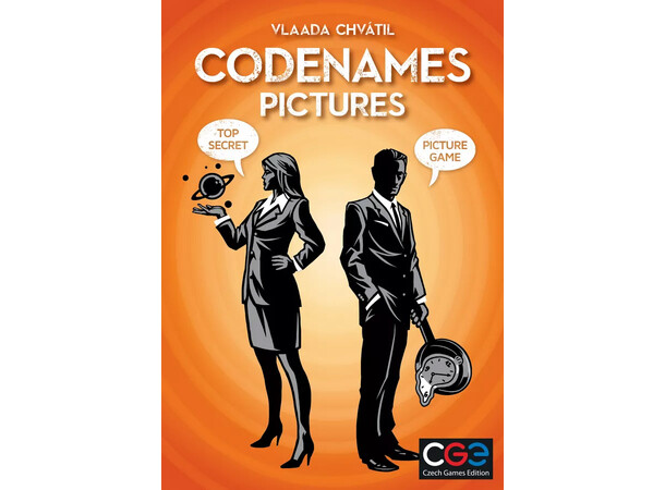 Codenames Pictures Kortspil - Engelsk 