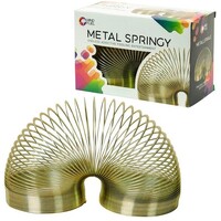 Fjedrende trappetroll Slinky metal Den klassiske trappeleg!