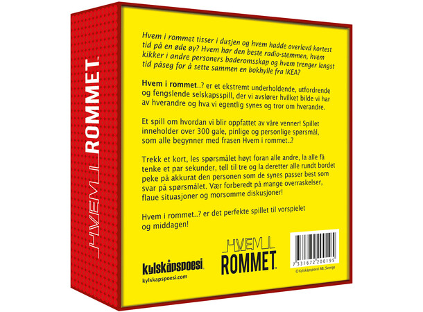 Hvem i rommet - NORSK 