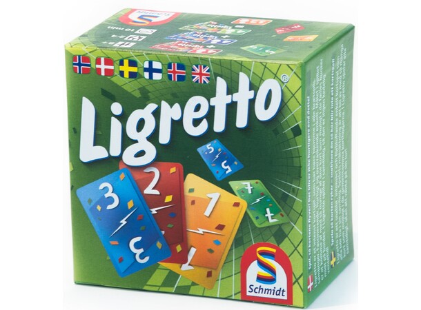 Ligretto Spil Grøn Dansk udgave 