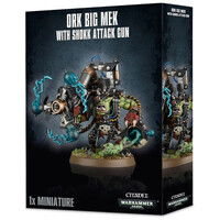 Ork Big Mek med Shokk Attack Gun Warhammer 40K