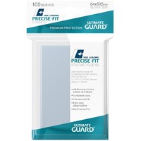 Precise-Fit Side-Loading Klar 64x89 Ultimate Guard Innersleeves