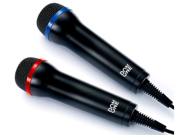 Singstar-mikrofon 2 stk PS4/Switch/Xbox Med USB-kabel 