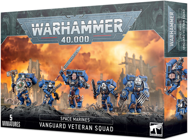 Space Marine Vanguard Veteran Squad Warhammer 40K 