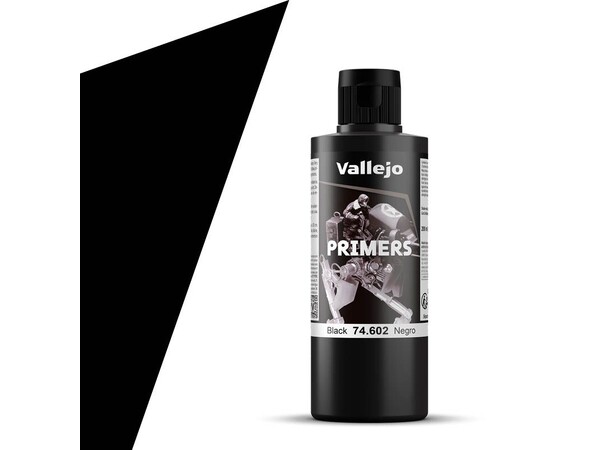 Vallejo Primer Black 200 ml 