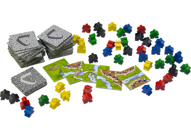 Carcassonne Brætspil Dansk udgave 