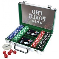 Pro Poker Pokersæt med 200 chips 
