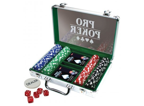 Pro Poker Pokersæt med 200 chips 