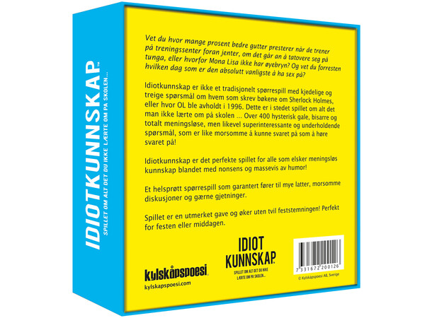 Idiotkunnskap - NORSK 