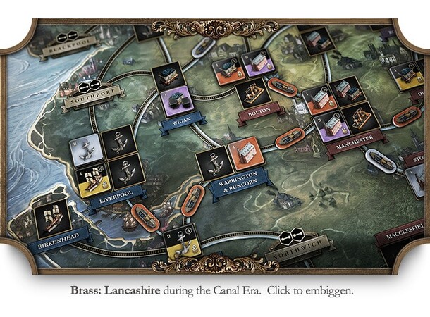 Brass Lancashire Brætspil 