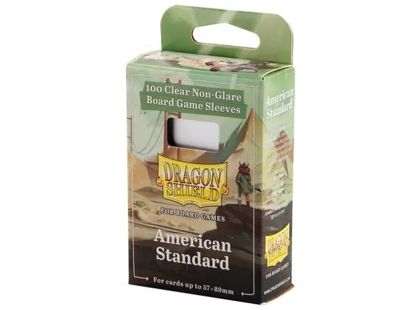 Brætspil Kortbeskyttelse x100 57x89 American Standard 