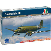 Dakota Mk III Italeri 1:72 byggesæt