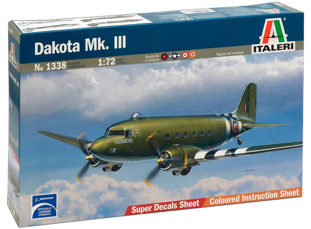 Dakota Mk III Italeri 1:72 byggesæt 